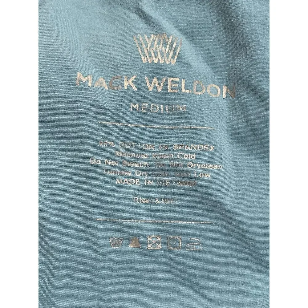 Mack Weldon Sweatpants Lounge Pants Casual Joggers Drawstring Mens Medium Blue